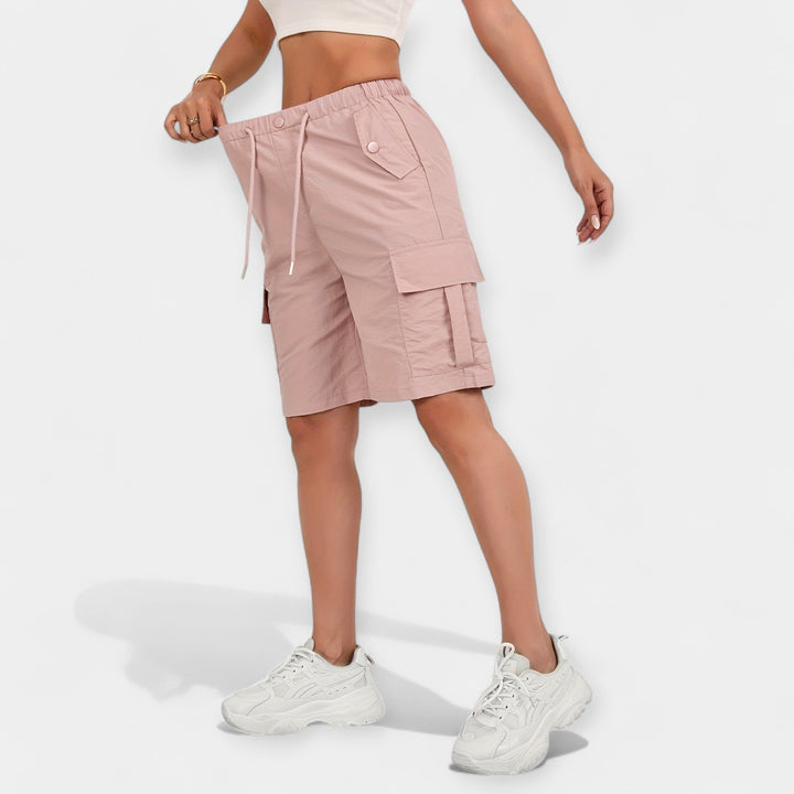 Shorts cargo de verão para mulher