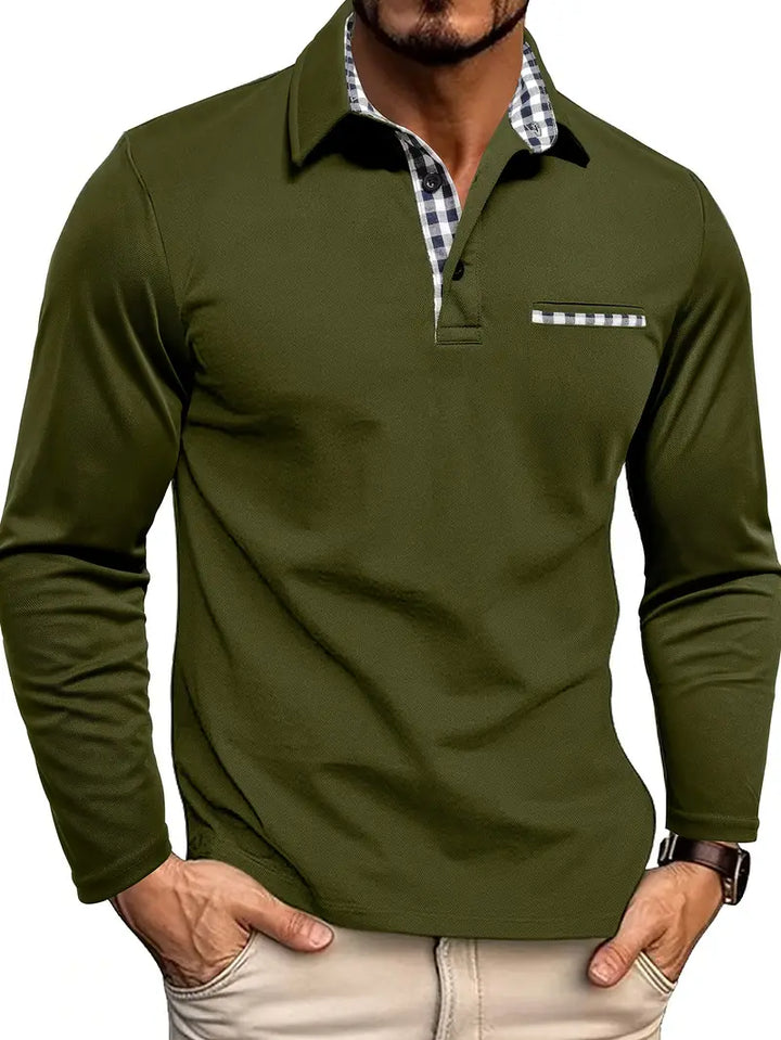 Carlos™ | Polo de Manga Comprida
