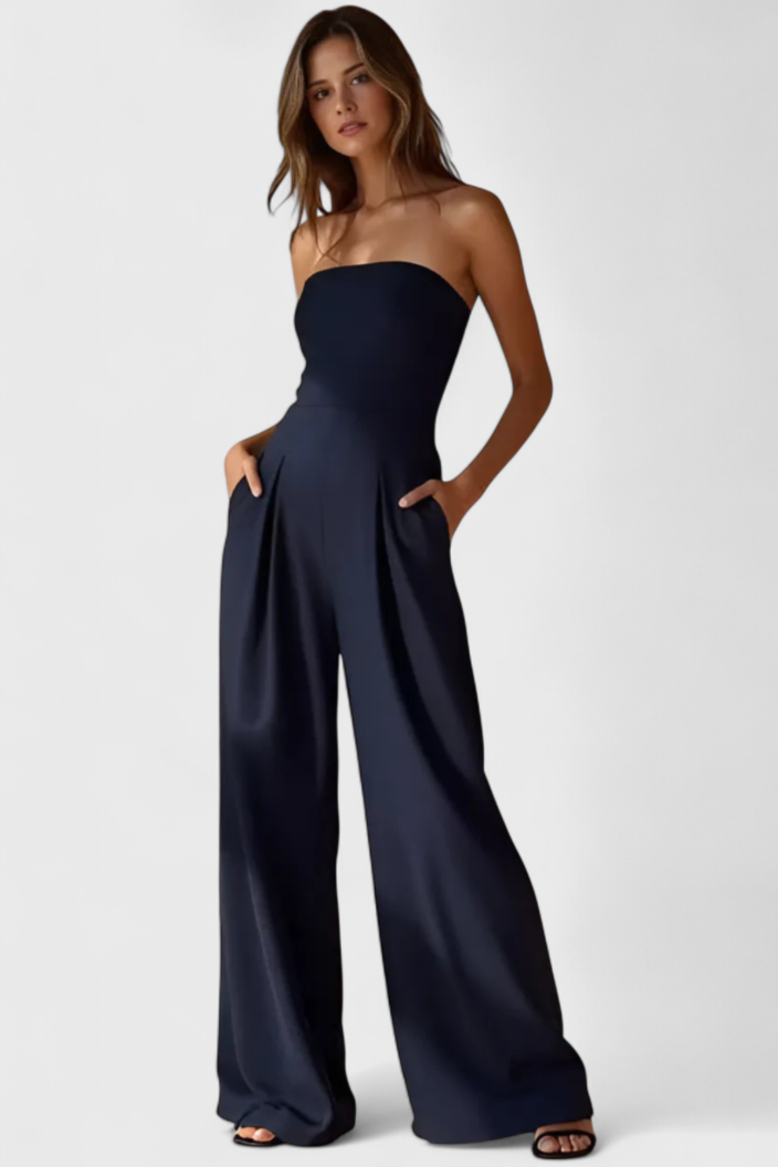 Llona Macacão Elegante sem Mangas