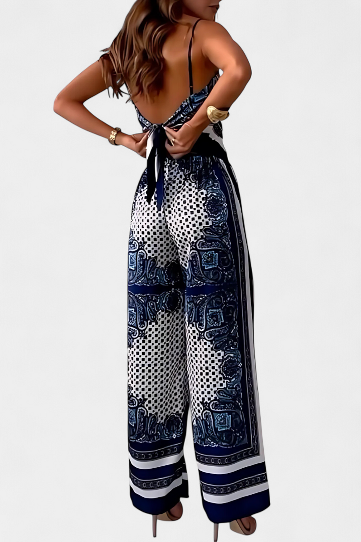 Leonie Conjunto Paisley com Alças