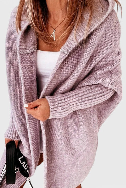 Lovisa Cardigan de Malha com Capuz Oversized