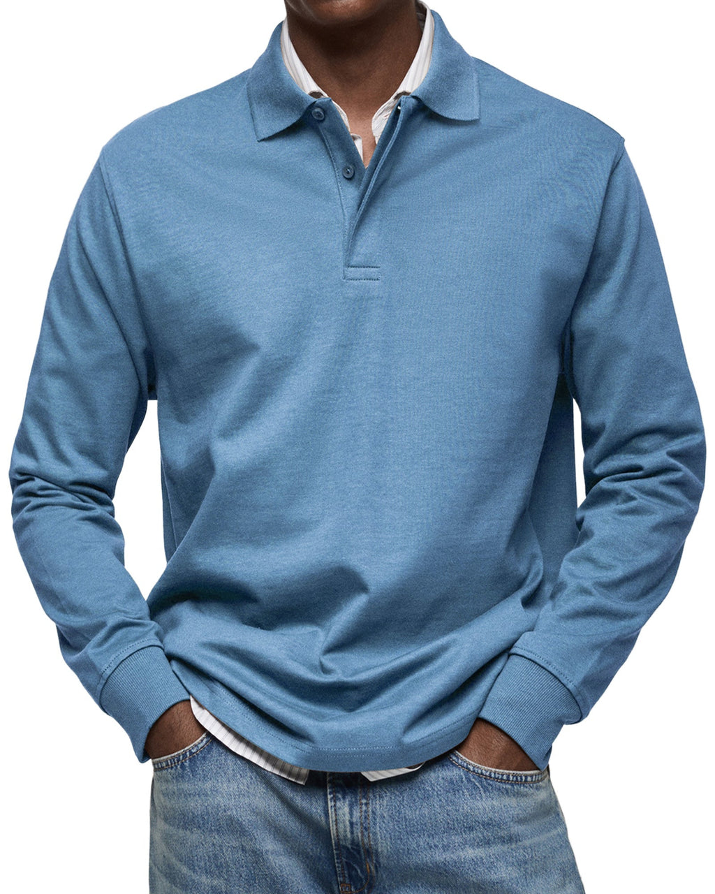 Alberto | Polo de Manga Comprida Luxuoso