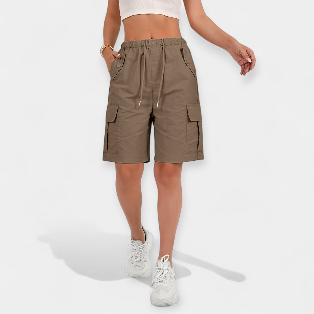 Shorts cargo de verão para mulher