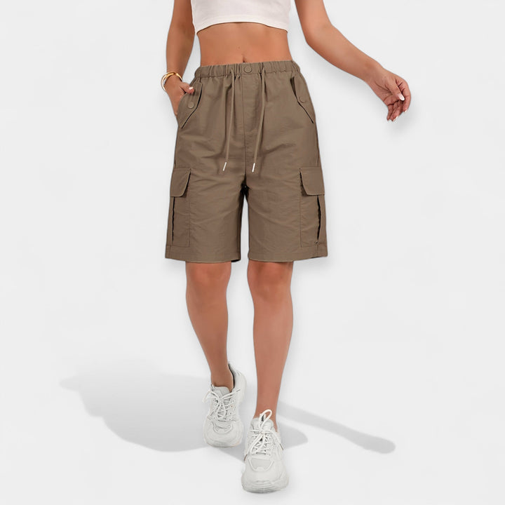 Shorts cargo de verão para mulher