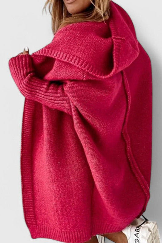 Lovisa Cardigan de Malha com Capuz Oversized
