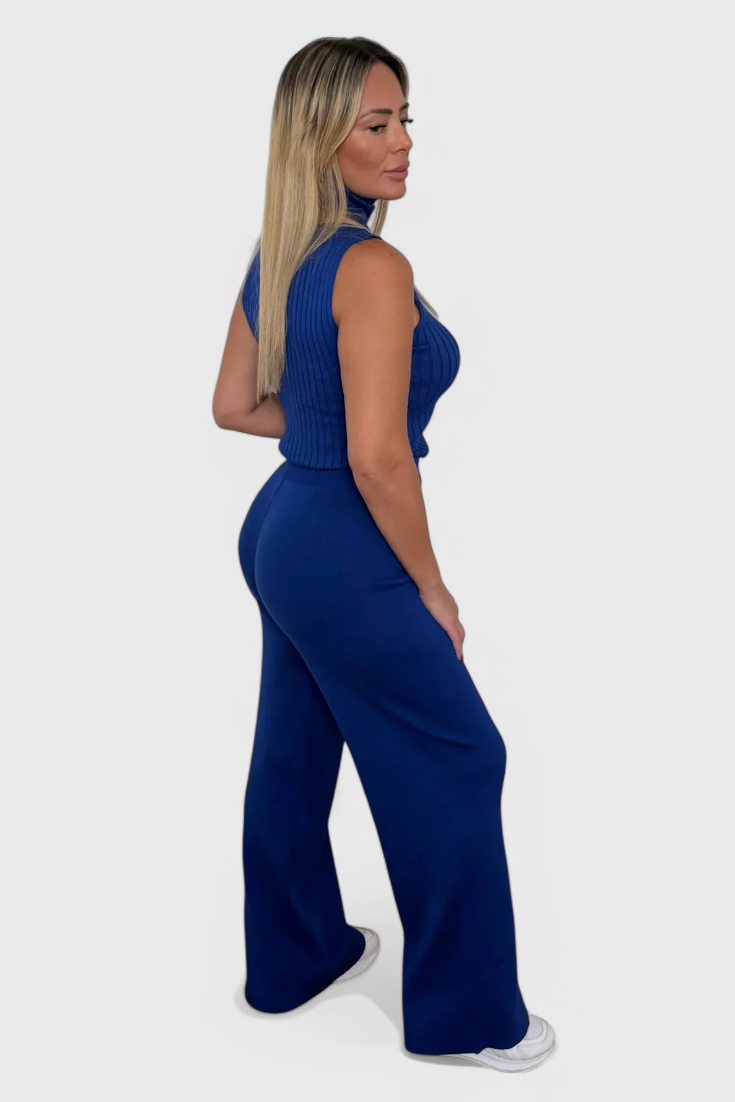 Mahalia Conjunto de Malha de 3 Peças