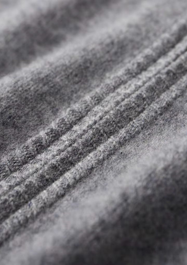 Cardigan Merino com Fecho