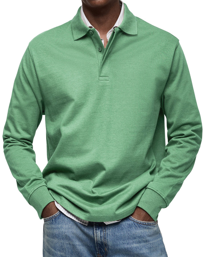 Alberto | Polo de Manga Comprida Luxuoso