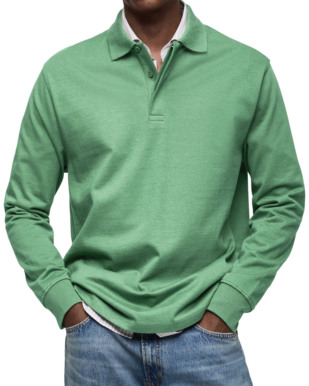 MOHR® | Polo de Luxo de Manga Comprida