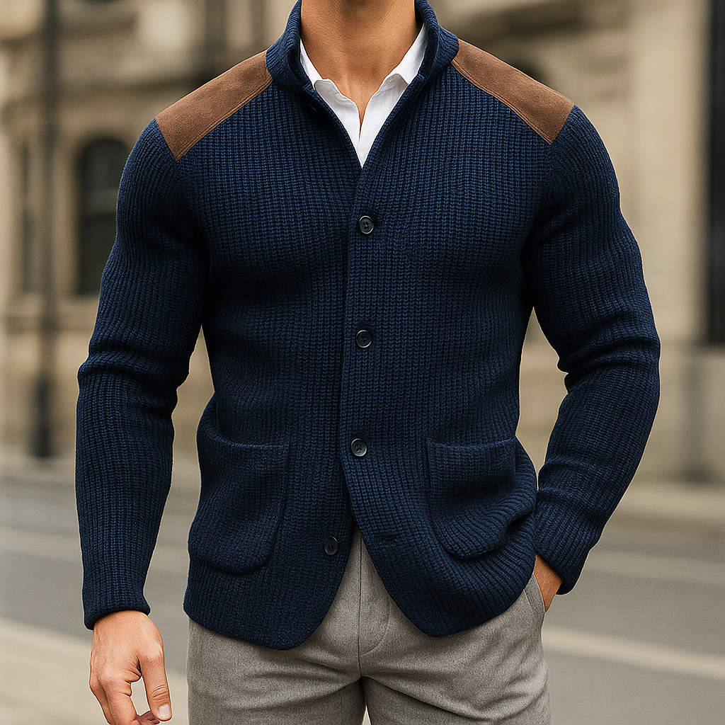 OLIVIA SUR | BLAZER DE MALHA TEXTURIZADA