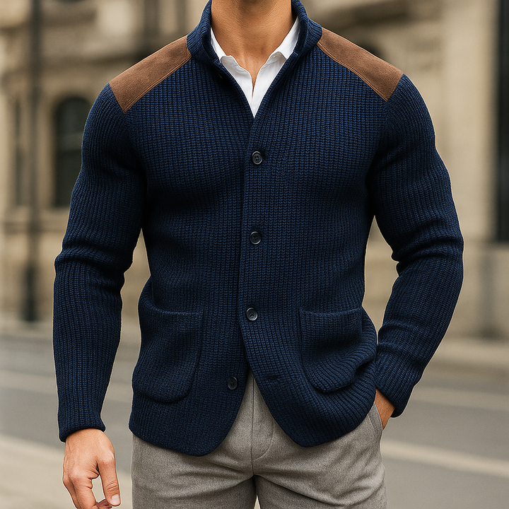 OLIVIA SUR | BLAZER DE MALHA TEXTURIZADA