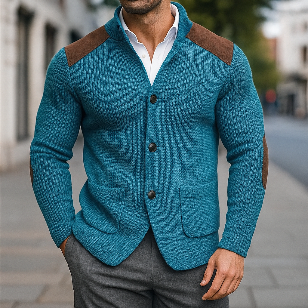 OLIVIA SUR | BLAZER DE MALHA TEXTURIZADA