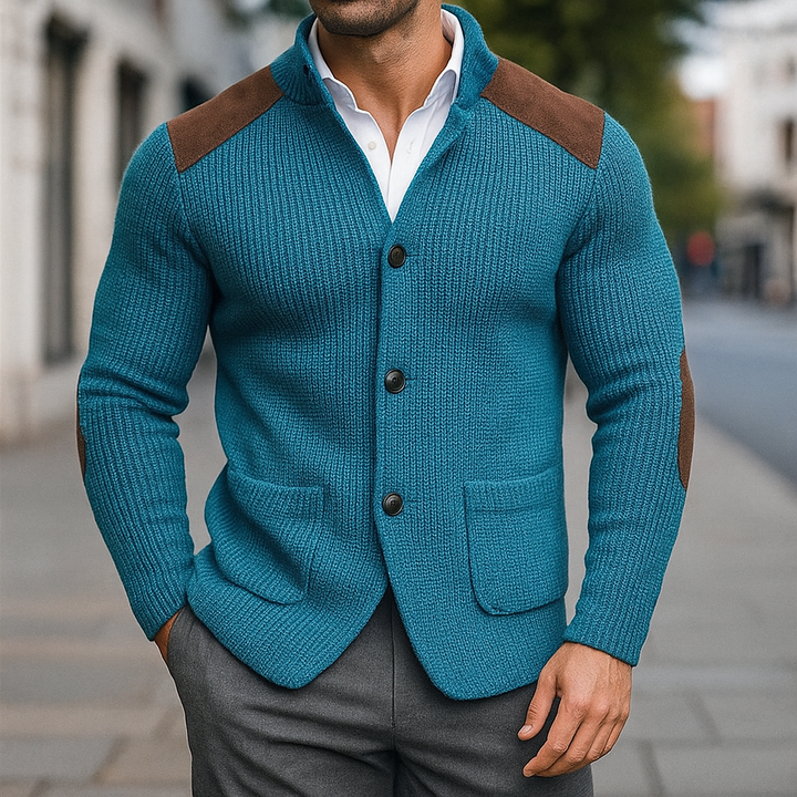 OLIVIA SUR | BLAZER DE MALHA TEXTURIZADA