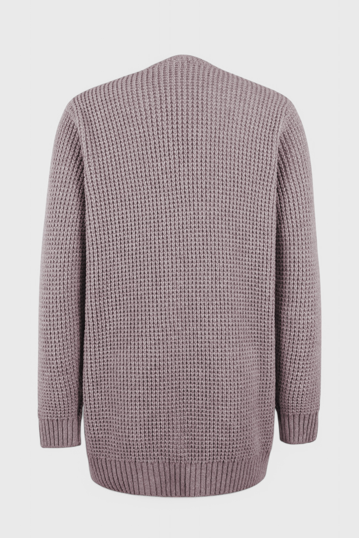 Anneliese Cardigan de Mistura de Caxemira Premium