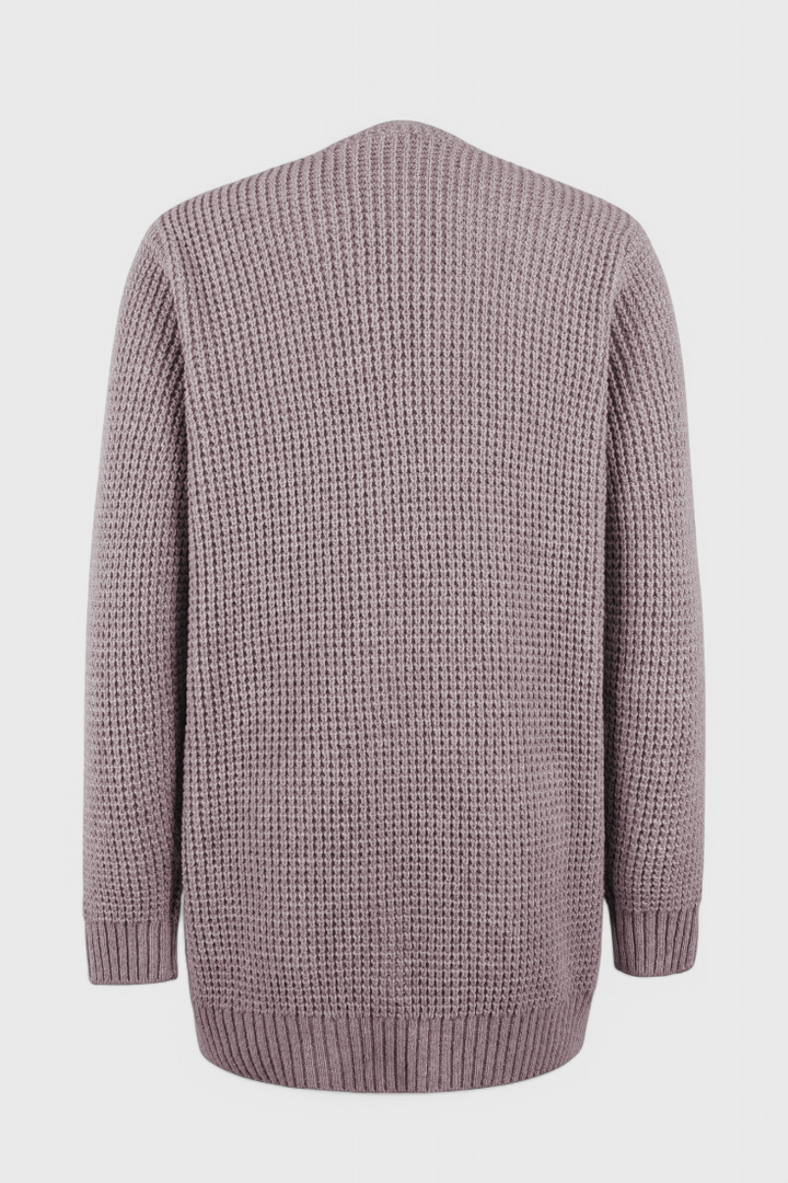 Anneliese Cardigan de Mistura de Caxemira Premium