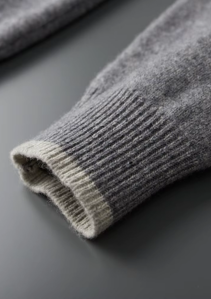 Cardigan Merino com Fecho