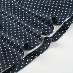 Vestido Mini de Bolinhas sem Mangas de Mulher com Cintura Ajustada