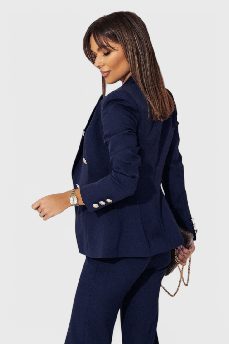 Rosalind Conjunto de Blazer e Calças Elegante