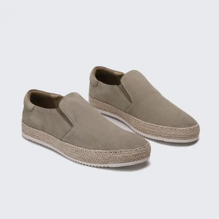 Mocassins de Verão de Camurça