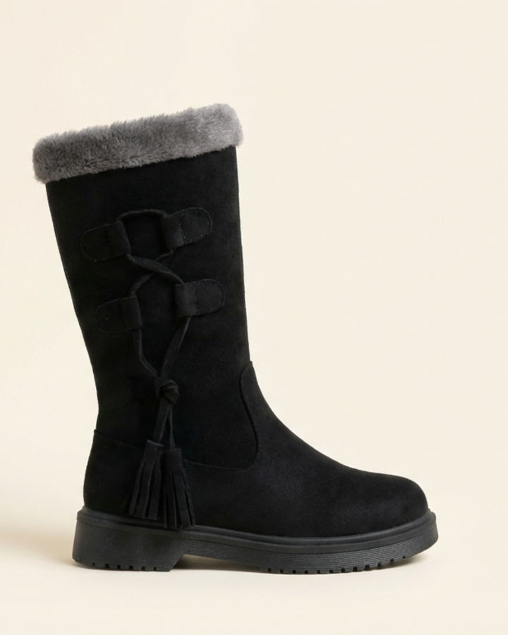 Lidia - Botas de Inverno com Sola Grossa e Forro Quente