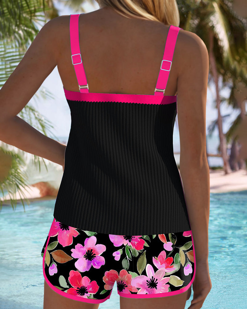 Aitana™ | Conjunto de Tankini Elegante de Duas Peças