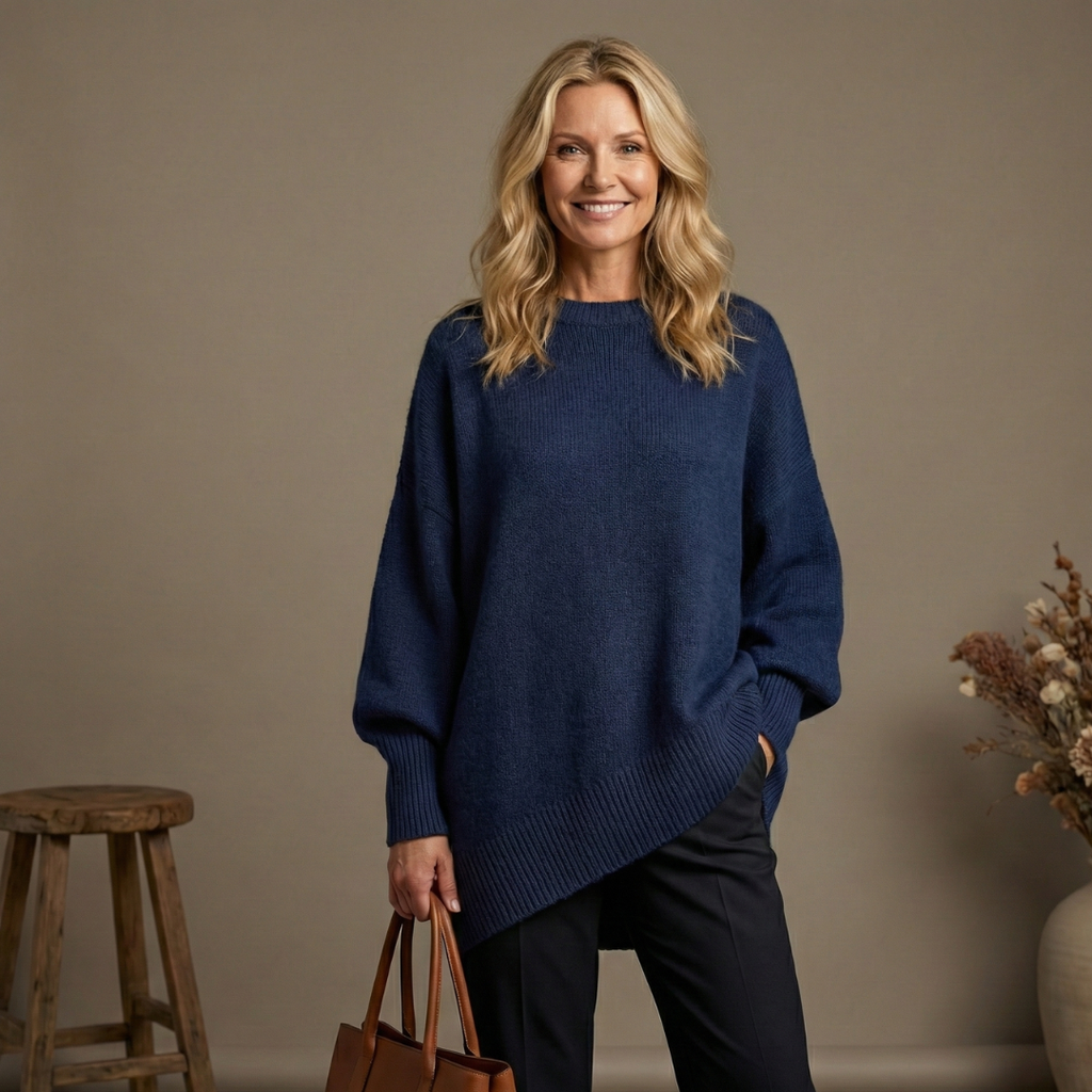Claudia™ | Camisola Quentinha Estilo Oversize