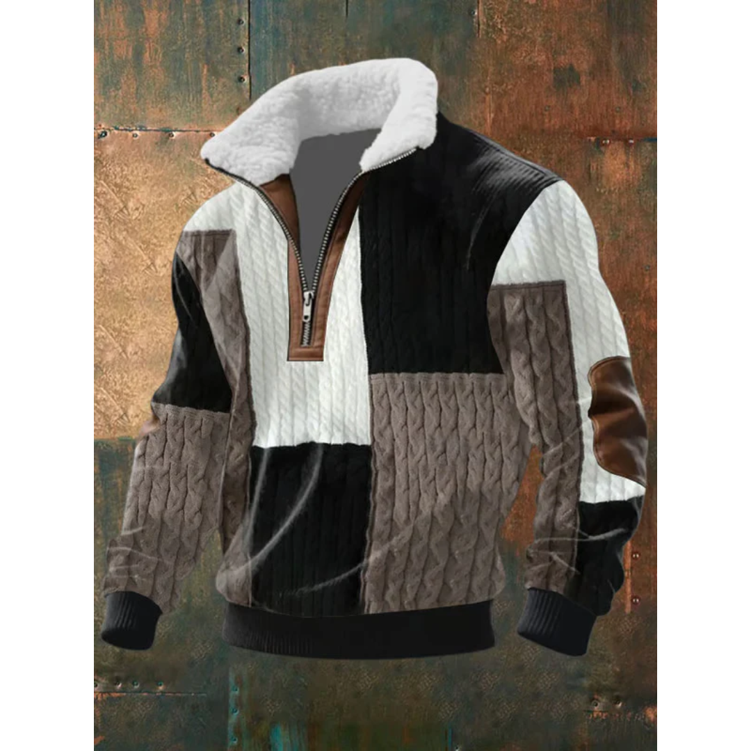 LONER | Camisola Polar com Fecho de Correr