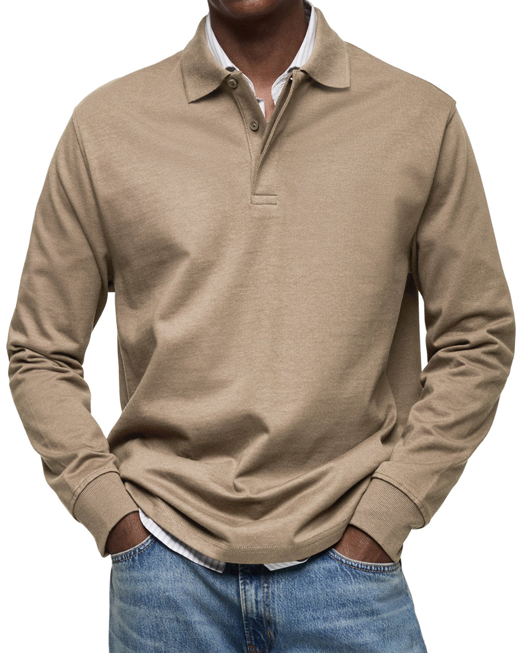 MOHR® | Polo de Luxo de Manga Comprida