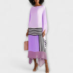 Elenora - Kaftan Geométrico de Corte Solto