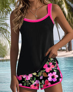 Aitana™ | Conjunto de Tankini Elegante de Duas Peças