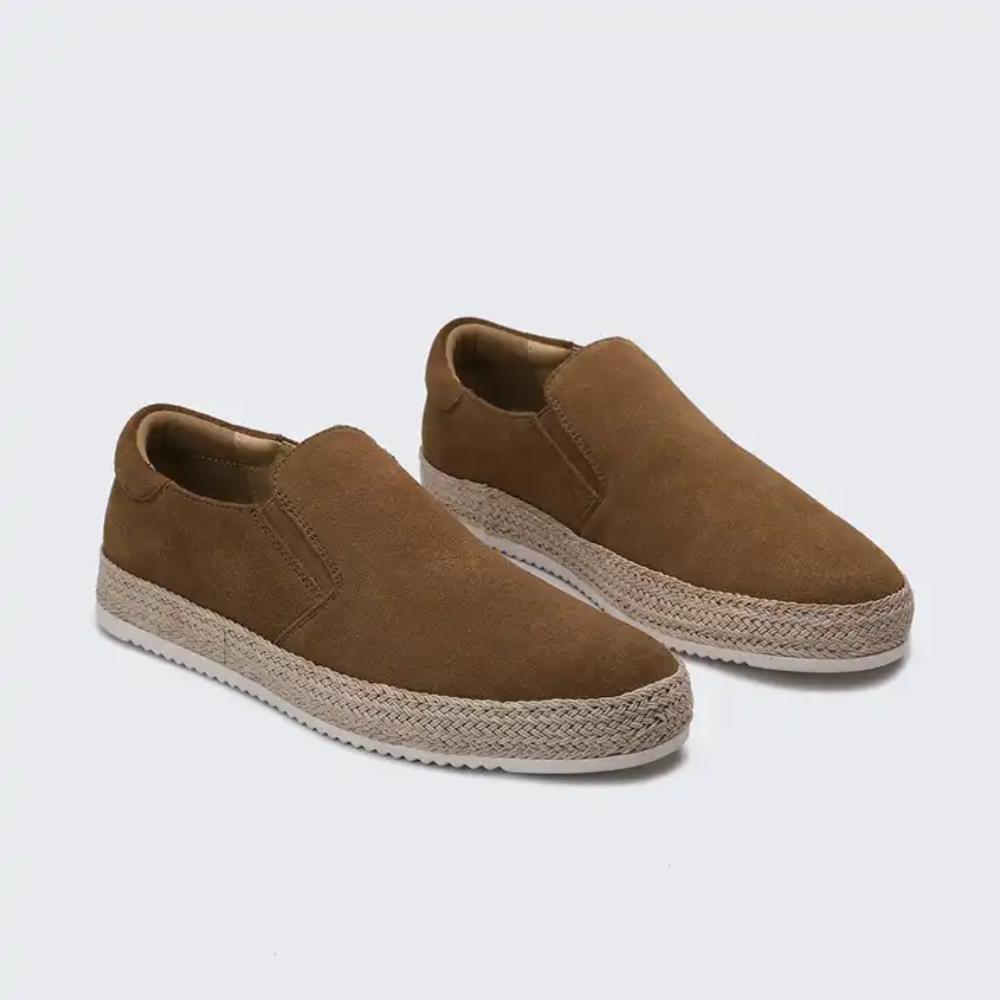 Mocassins de Verão de Camurça