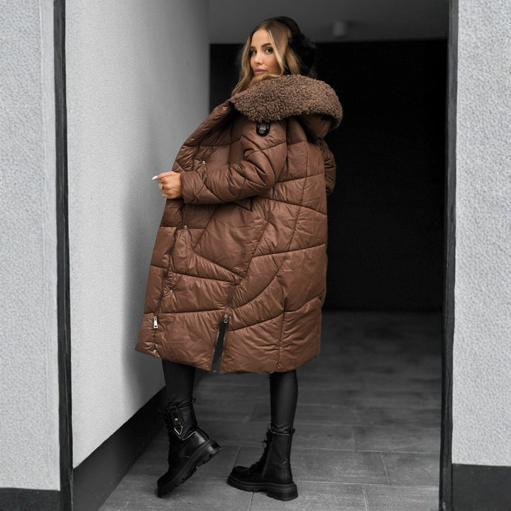 Noemí | Casaco de Inverno Isolado de Corte Comprido