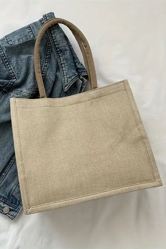 Taila Mala de Juta com Estampado Floral e Design Ecológico