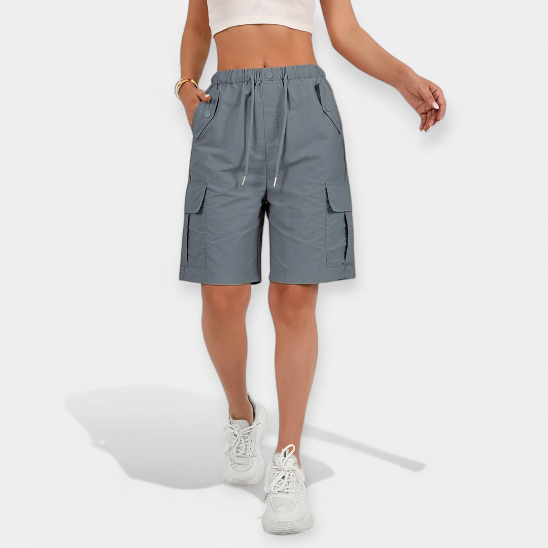 Shorts cargo de verão para mulher