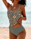 Carmen™ | Tankini de Verão com Estampado
