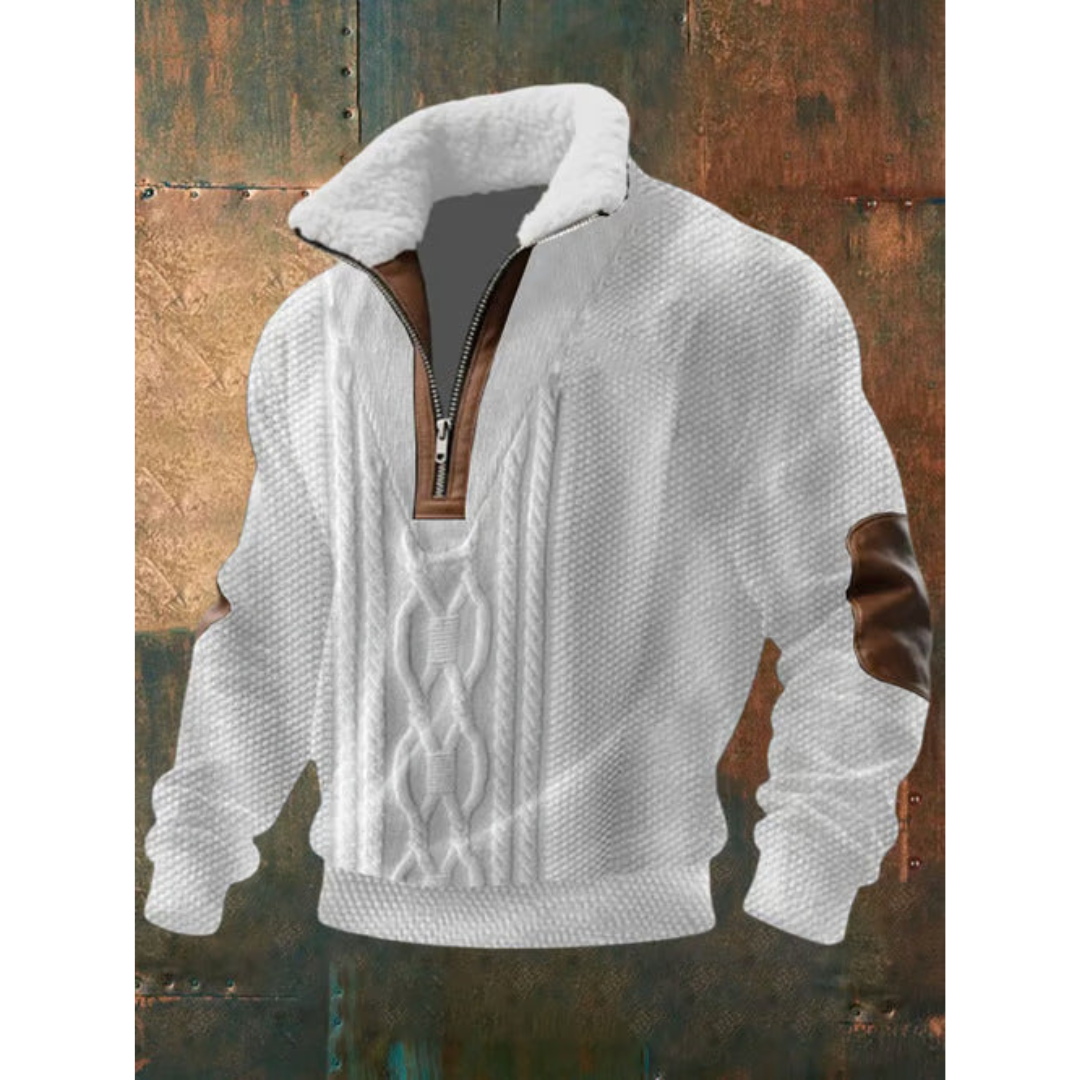 LONER | Camisola Polar com Fecho de Correr