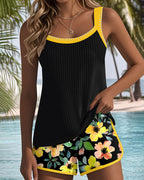 Aitana™ | Conjunto de Tankini Elegante de Duas Peças