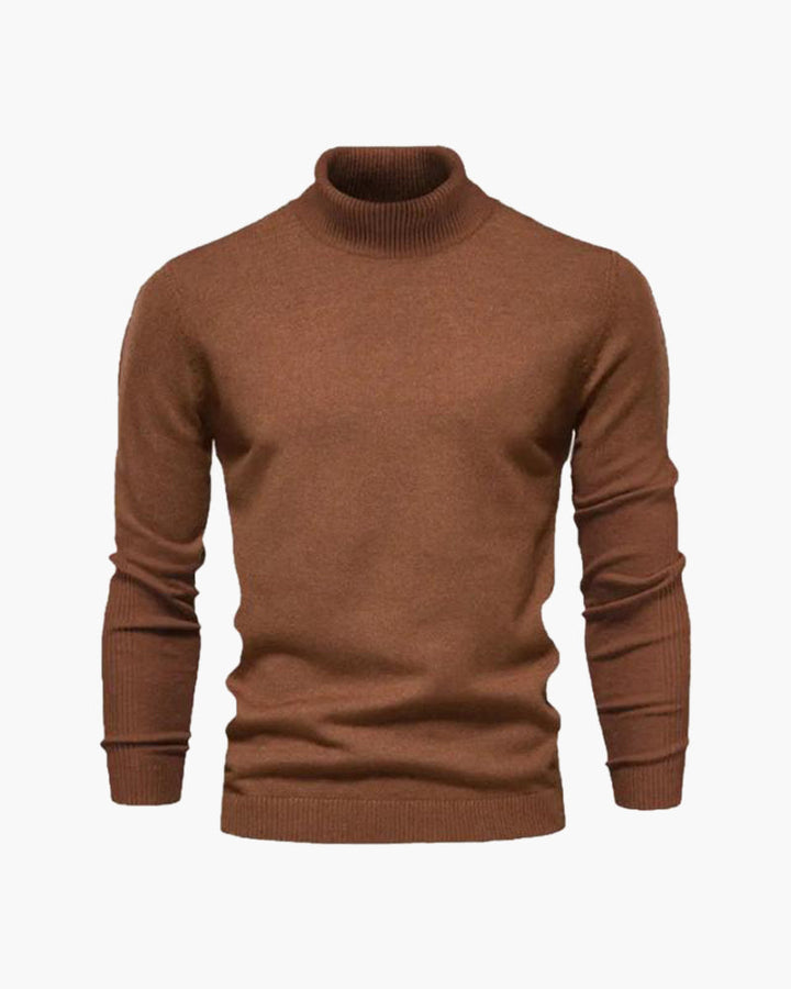 Camisola de Gola Alta de Outono