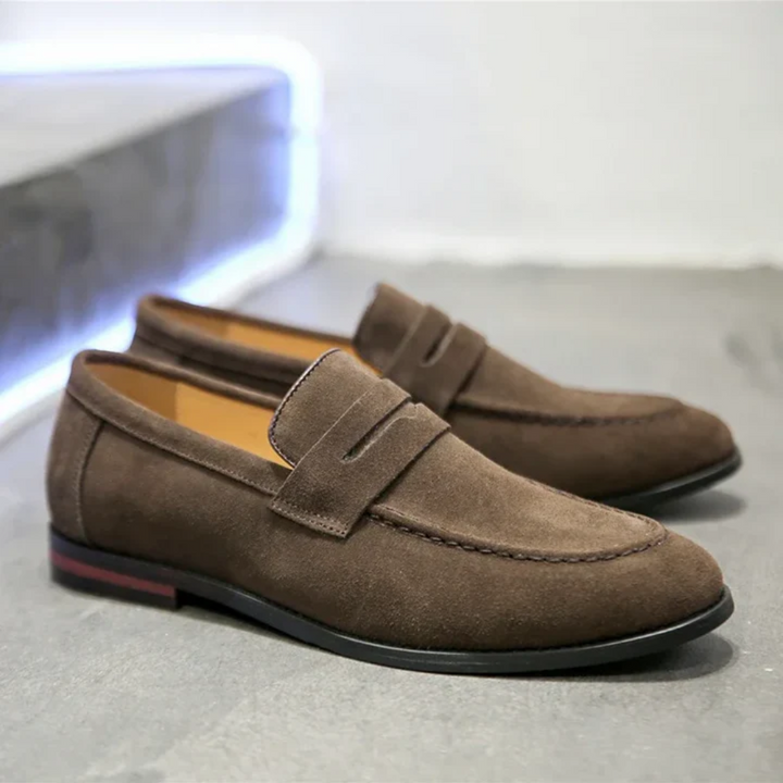 Mocassins de Verão de Camurça