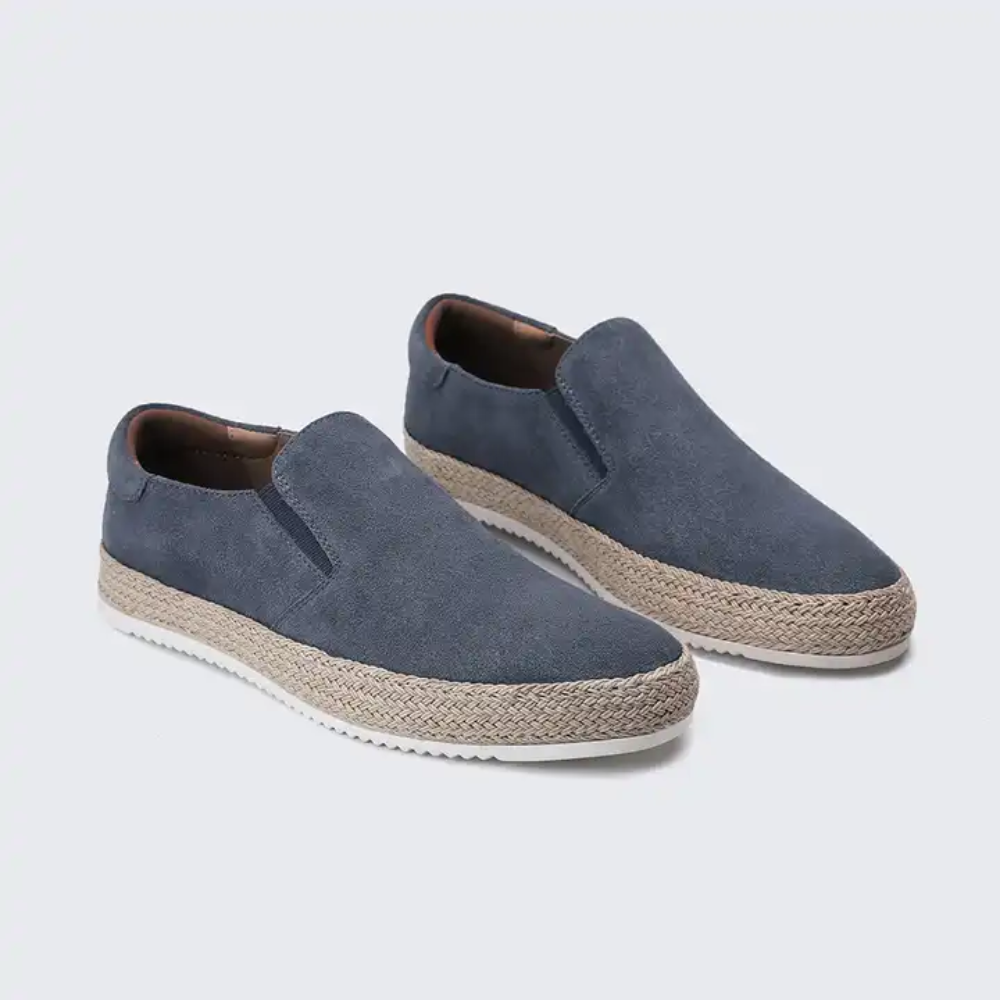 Mocassins de Verão de Camurça