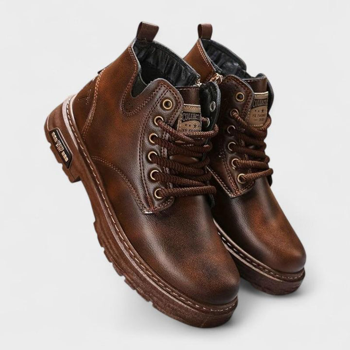 Alex™ | Botas de Cordões Vintage