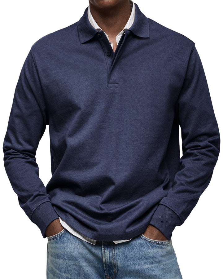 Alberto | Polo de Manga Comprida Luxuoso