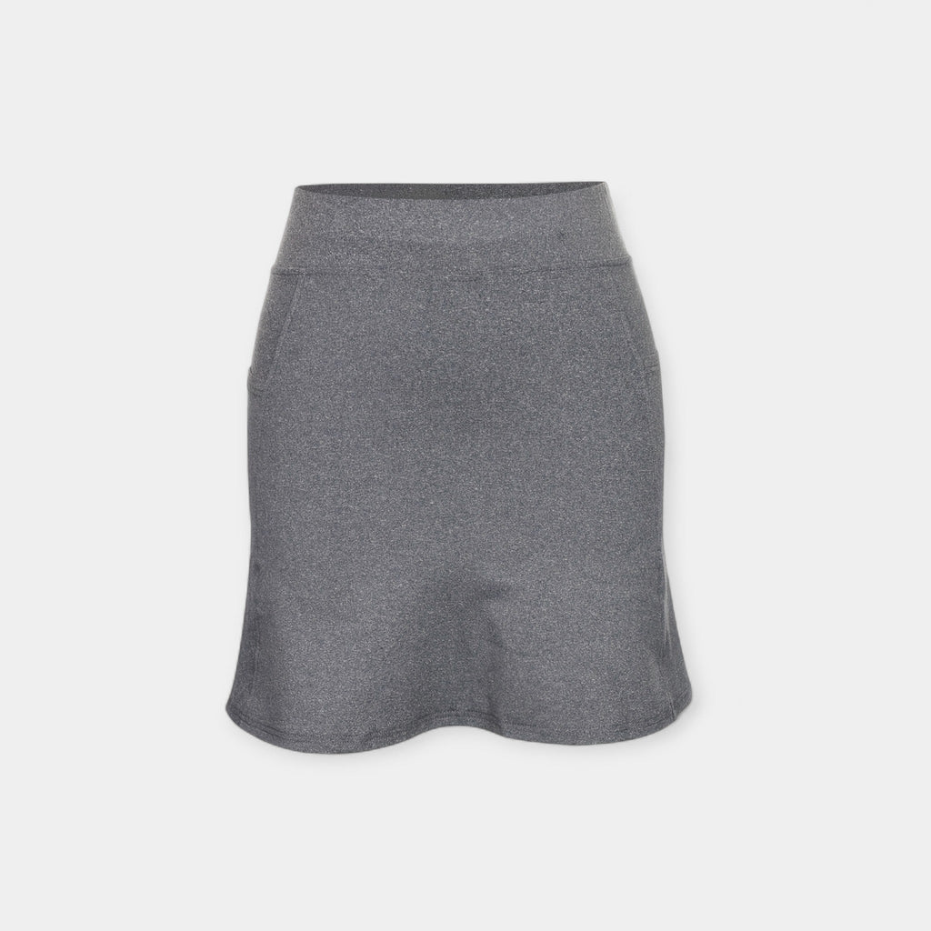 Shorts de cintura alta com saia