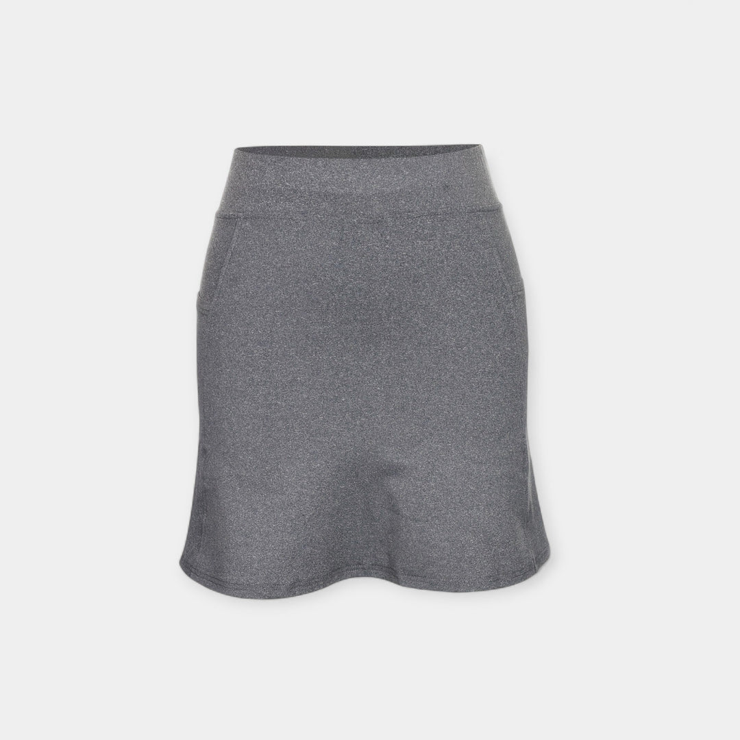 Shorts de cintura alta com saia