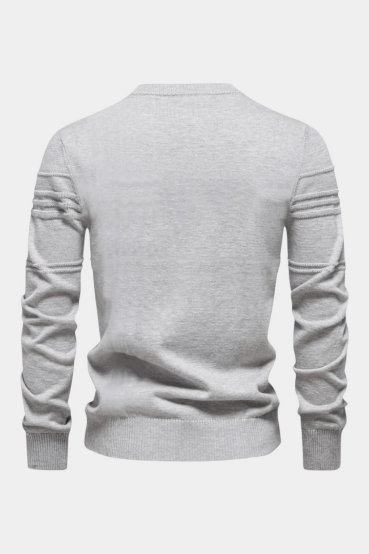 Camisola com Padrão de Losangos