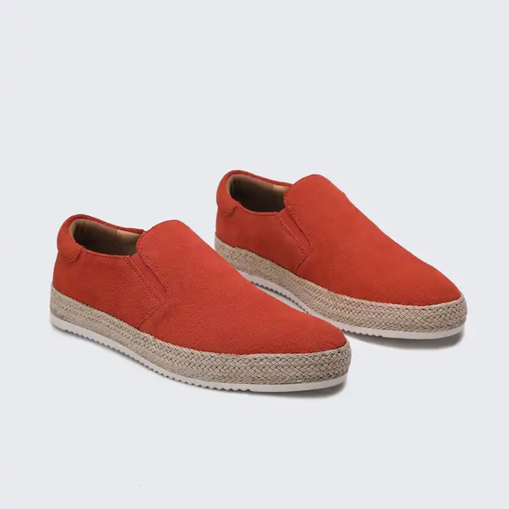 Mocassins de Verão de Camurça