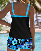 Aitana™ | Conjunto de Tankini Elegante de Duas Peças