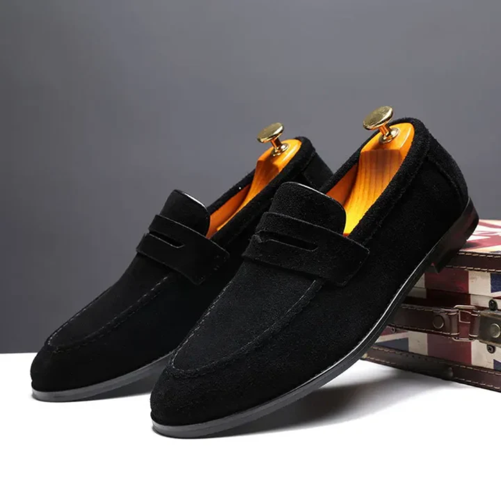 Mocassins de Verão de Camurça