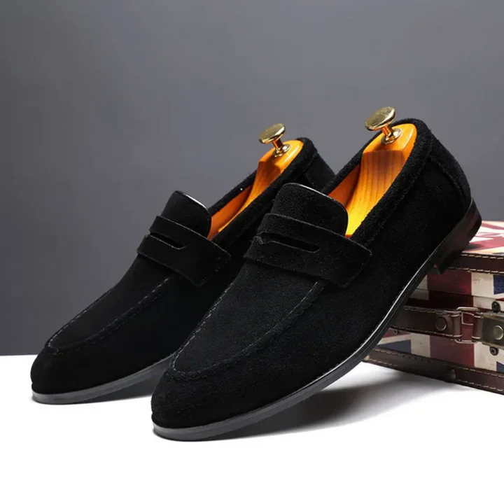 Mocassins de Verão de Camurça
