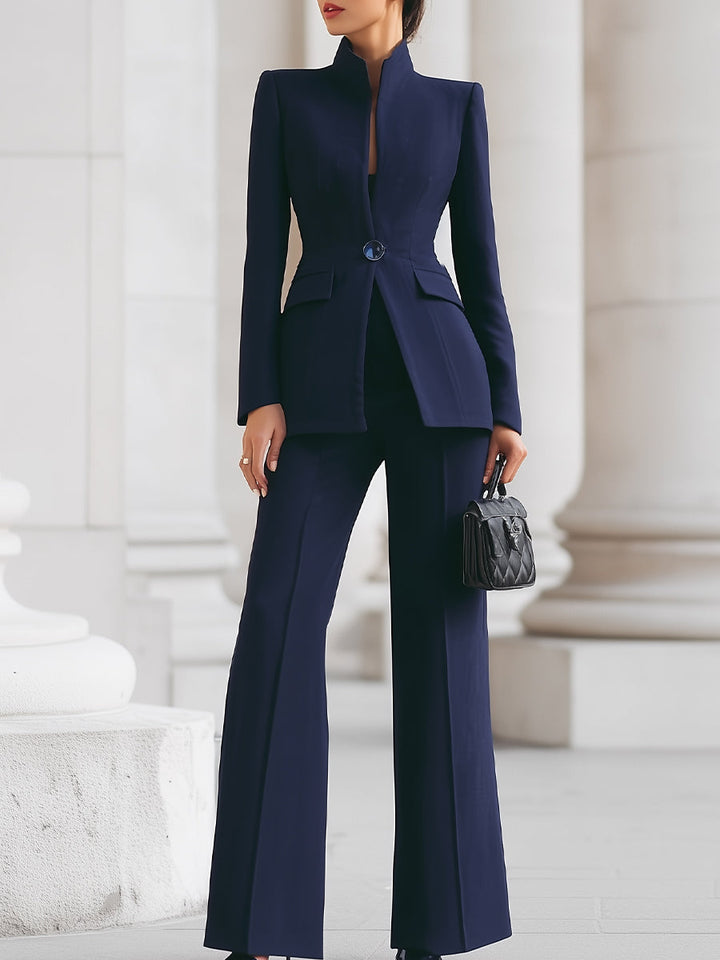 Adrielle Conjunto Elegante de Blazer e Calças
